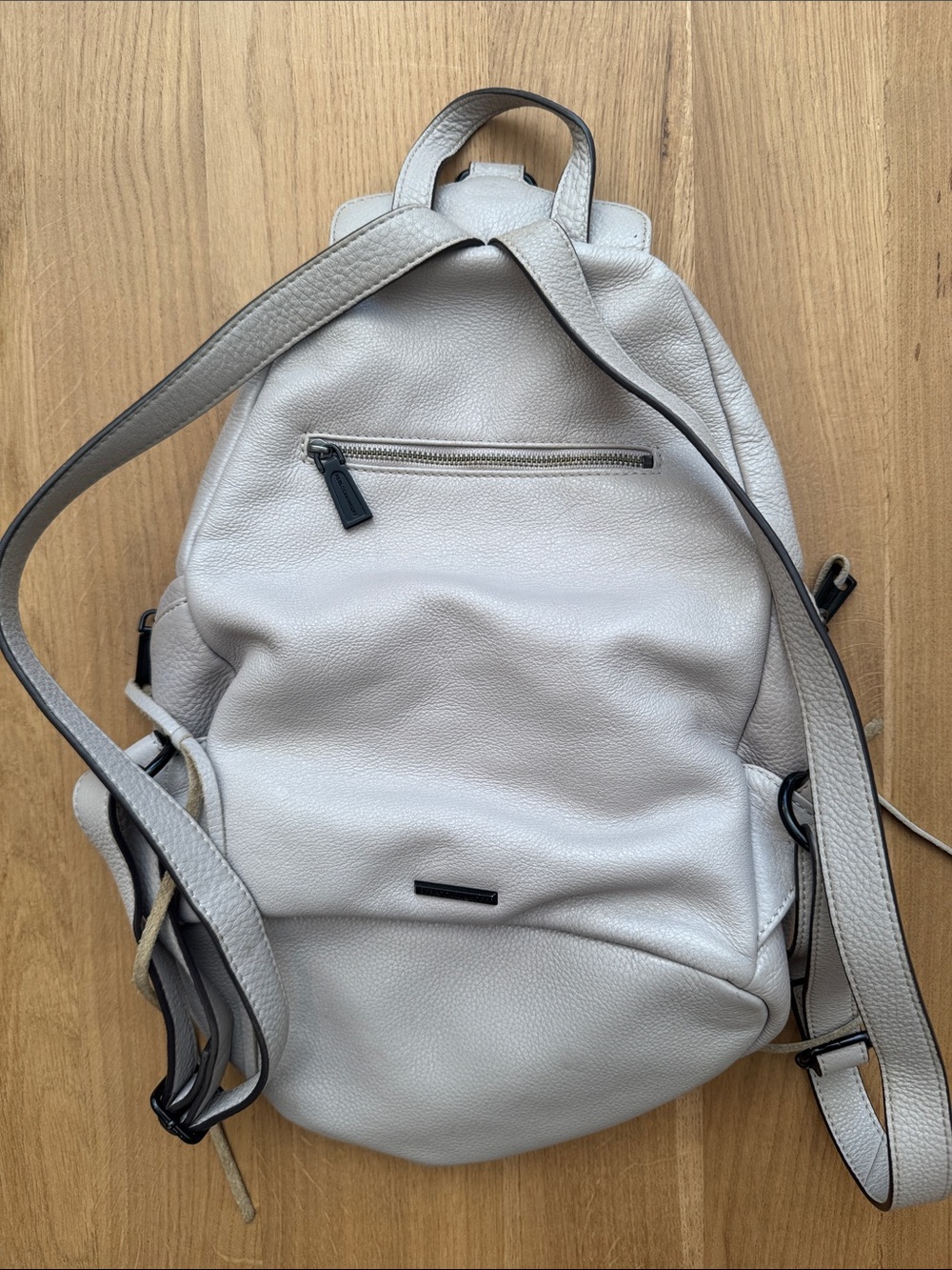 Rebecca Minkoff Taupe Leather Backpack - Picture 5 of 11